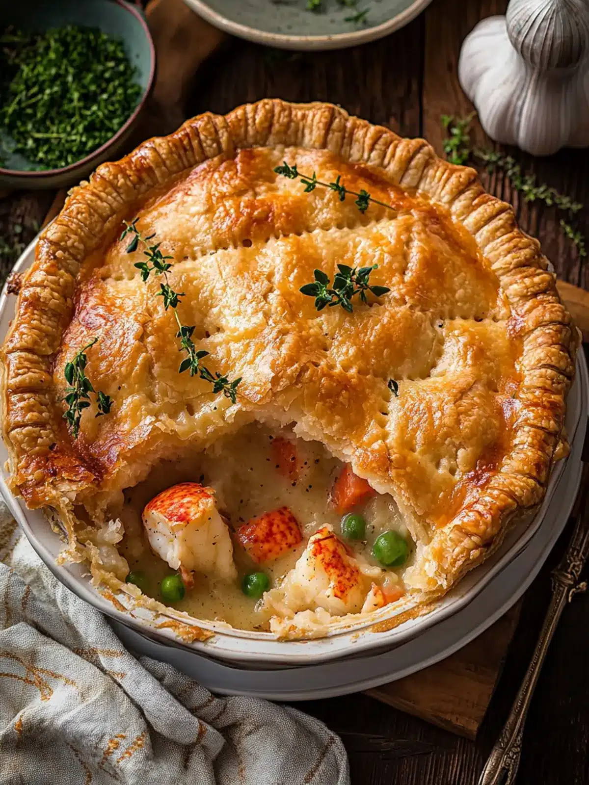 Savory Lobster Pot Pie for the Ultimate Comfort Meal Lobster Pot Pie