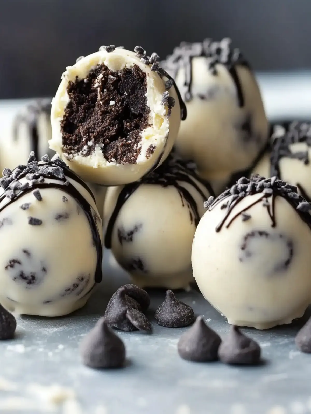 Irresistible Cookies and Cream Cheesecake Balls You’ll Love Cookies and Cream Cheesecake Balls