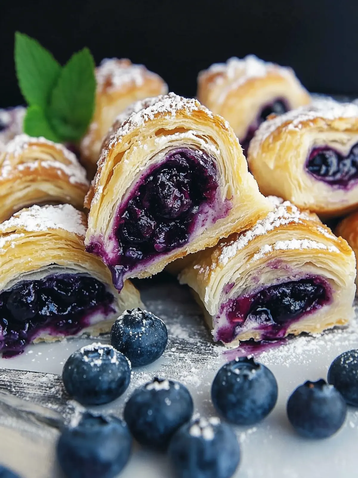 Delicious Blueberry Cream Cheese Puff Pastry to Bake Today Blueberry Cream Cheese Puff Pastry