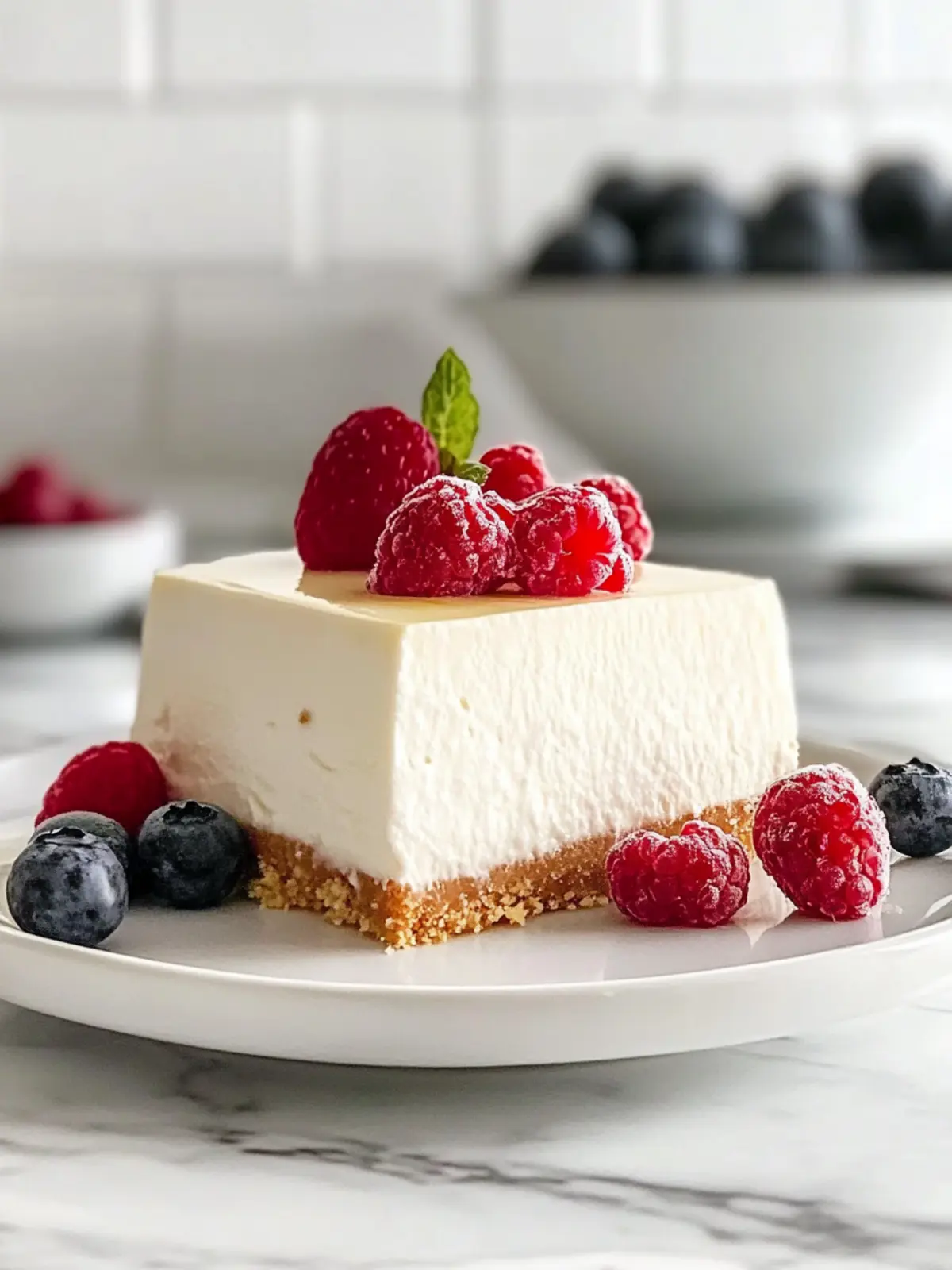 Delicious Greek Yogurt No Bake Cheesecake for Easy Indulgence Greek Yogurt No Bake Cheesecake