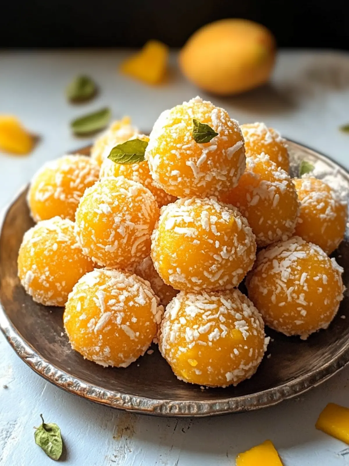Delicious Mango Ladoo: A Tropical Treat You’ll Crave! Mango Ladoo