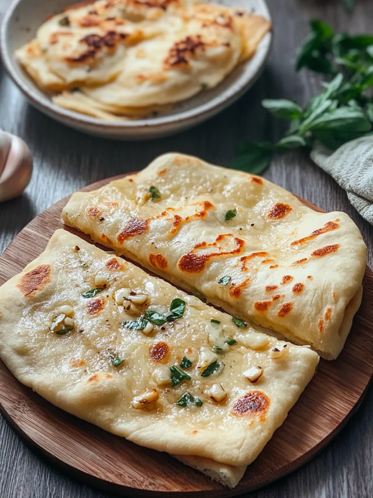Savory Garlic Flatbread Recipe That Everyone Will Love Garlic Flatbread