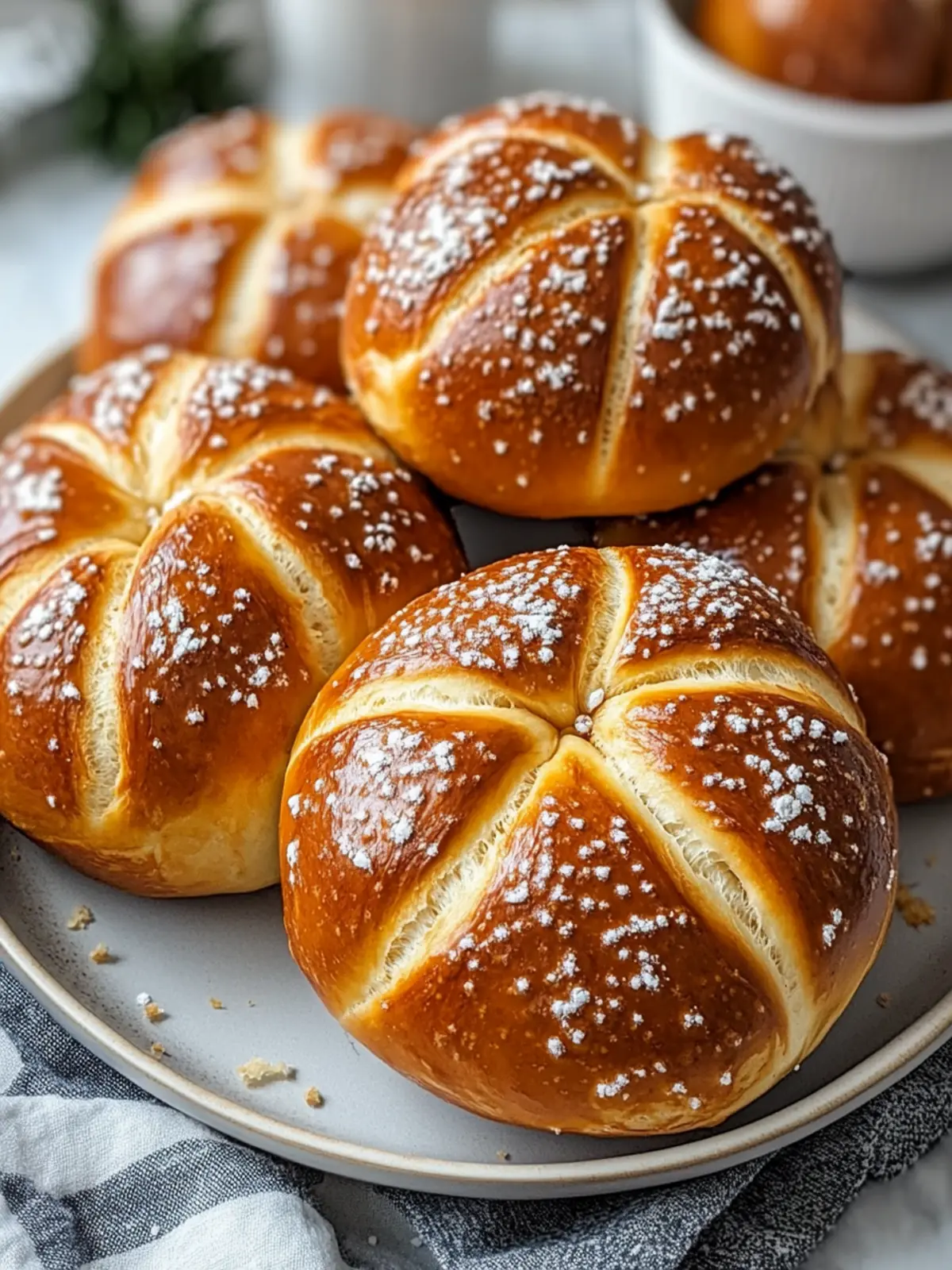 Mouthwatering Soft Pretzel Buns You Can Make at Home Soft Pretzel Buns
