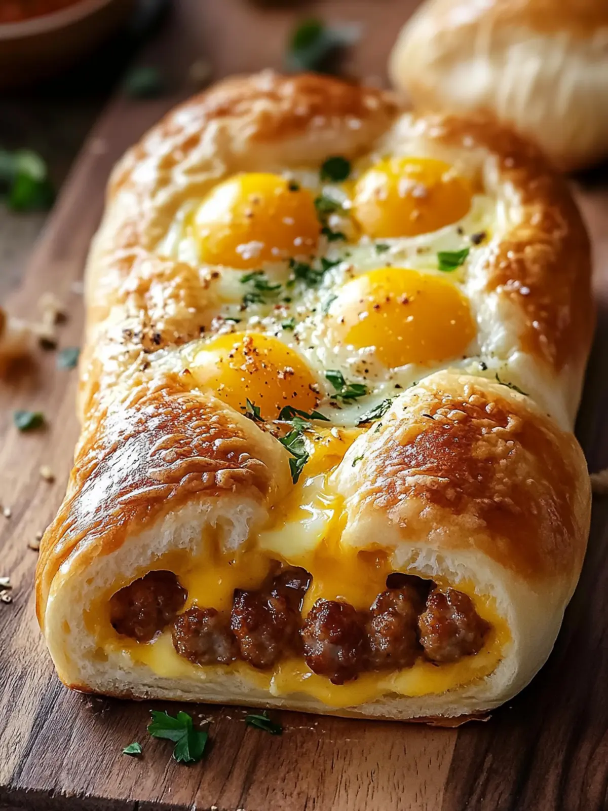 Satisfy Mornings with a Sausage Egg and Cheese Breakfast Roll Sausage Egg and Cheese Breakfast Roll