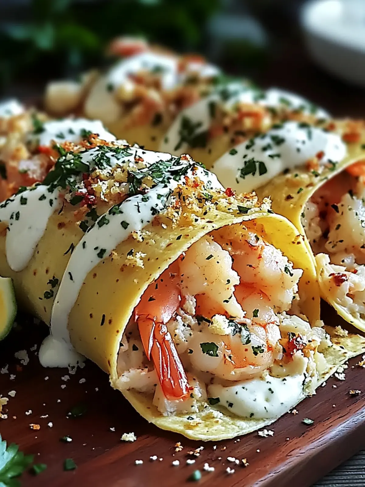 Crispy Crab and Shrimp Tortilla Bombs for Flavor Lovers Crab and Shrimp Tortilla Bomb