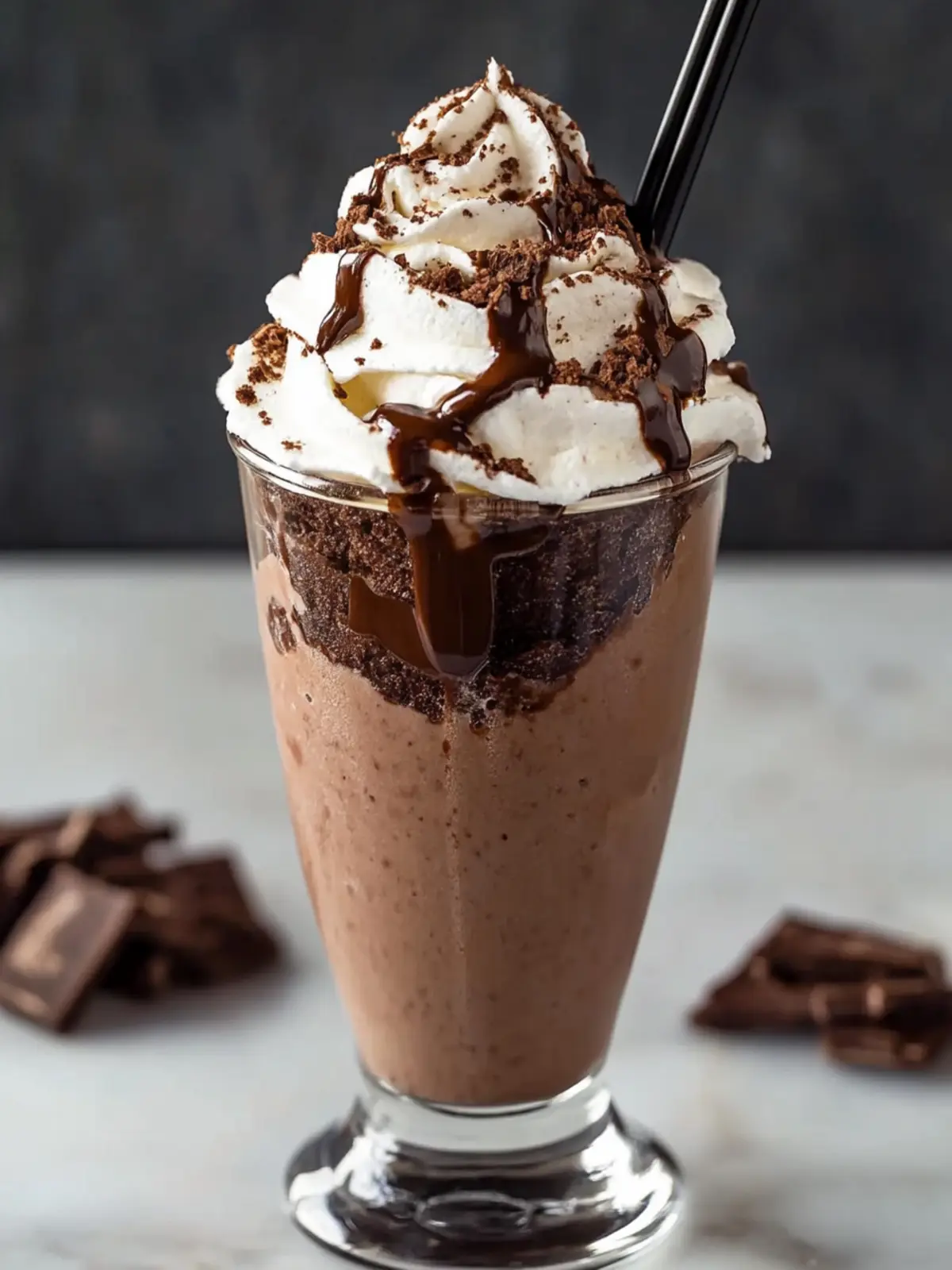 Irresistible Brownie Milkshake for Ultimate Chocolate Bliss Brownie Milkshake