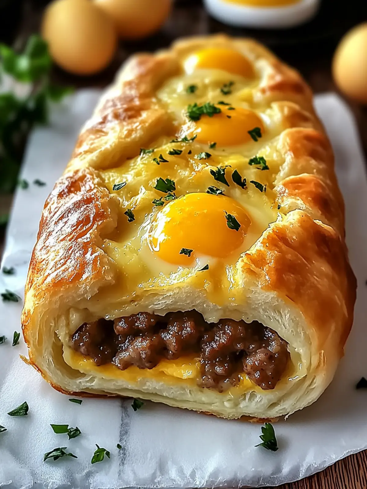 Satisfy Mornings with a Sausage Egg and Cheese Breakfast Roll Sausage Egg and Cheese Breakfast Roll