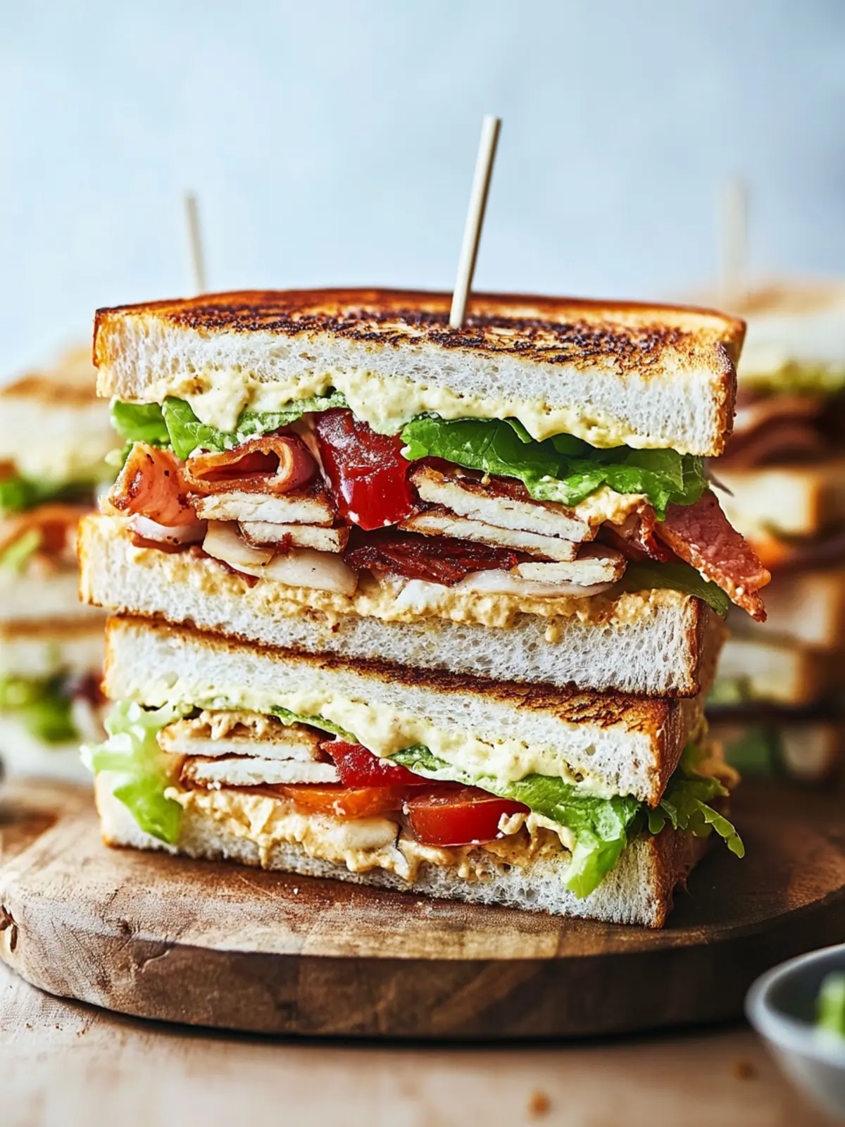 Crispy Ultimate Club Sandwich Your New Favorite Lunch Delight Crispy Ultimate Club Sandwich