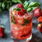 Delightful Strawberry Basil Smash Cocktail for Summer Sips Strawberry Basil Smash Cocktail