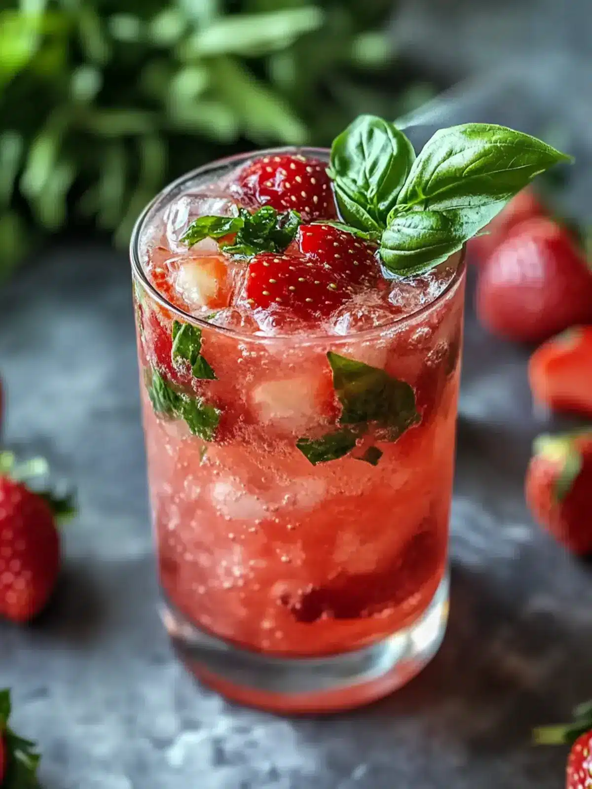 Delightful Strawberry Basil Smash Cocktail for Summer Sips Strawberry Basil Smash Cocktail