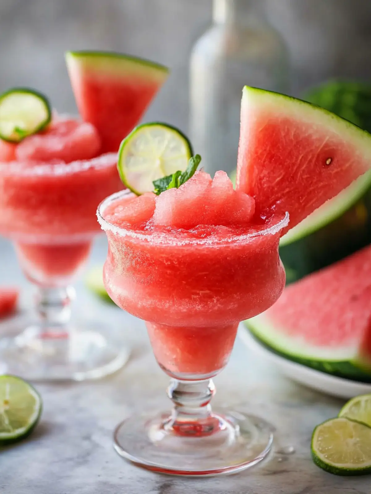 Delicious Frozen Watermelon Daiquiri for Instant Summer Joy Frozen Watermelon Daiquiri