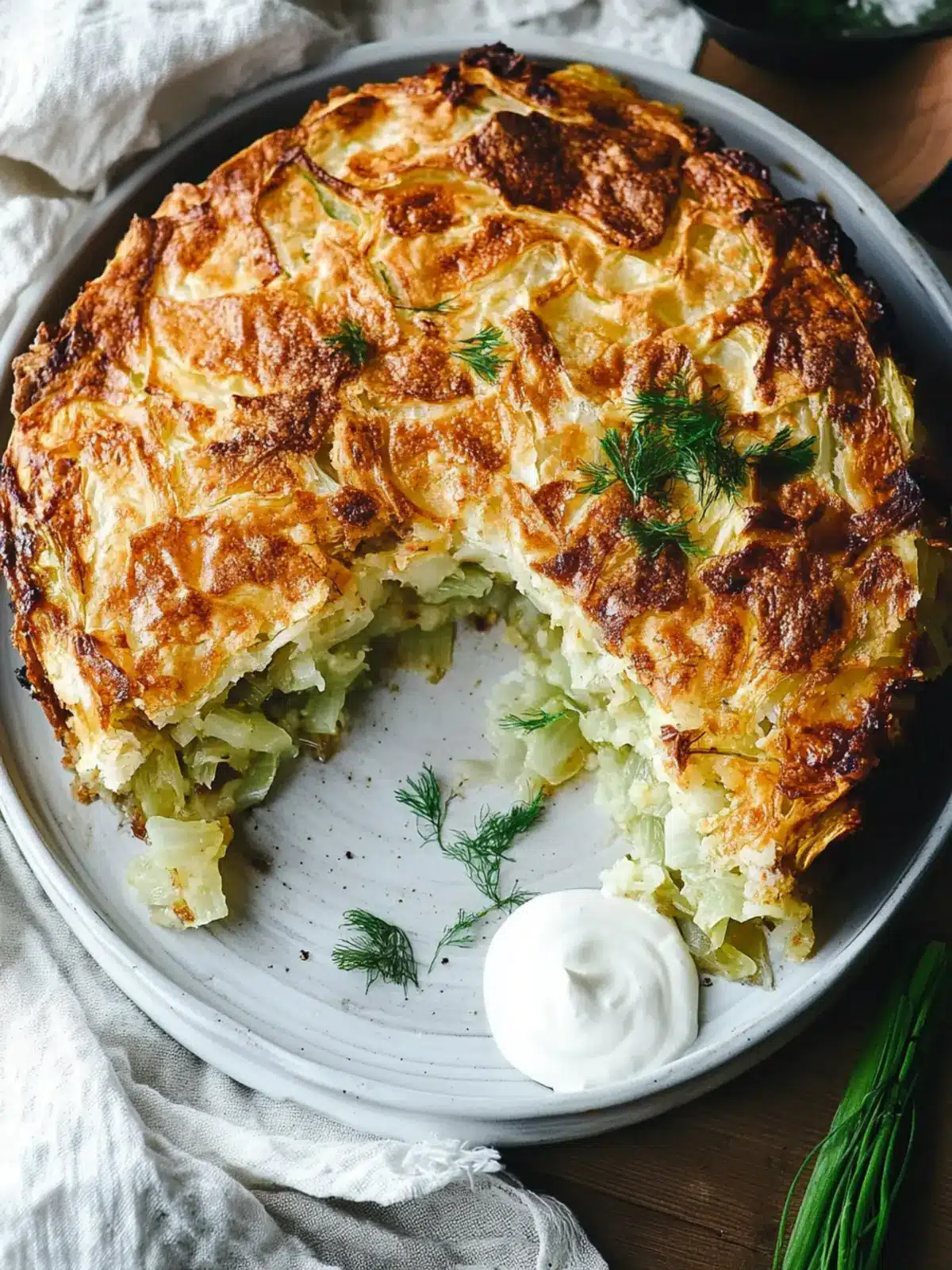Mouthwatering Cabbage Pie Recipe You’ll Love to Make at Home Cabbage Pie