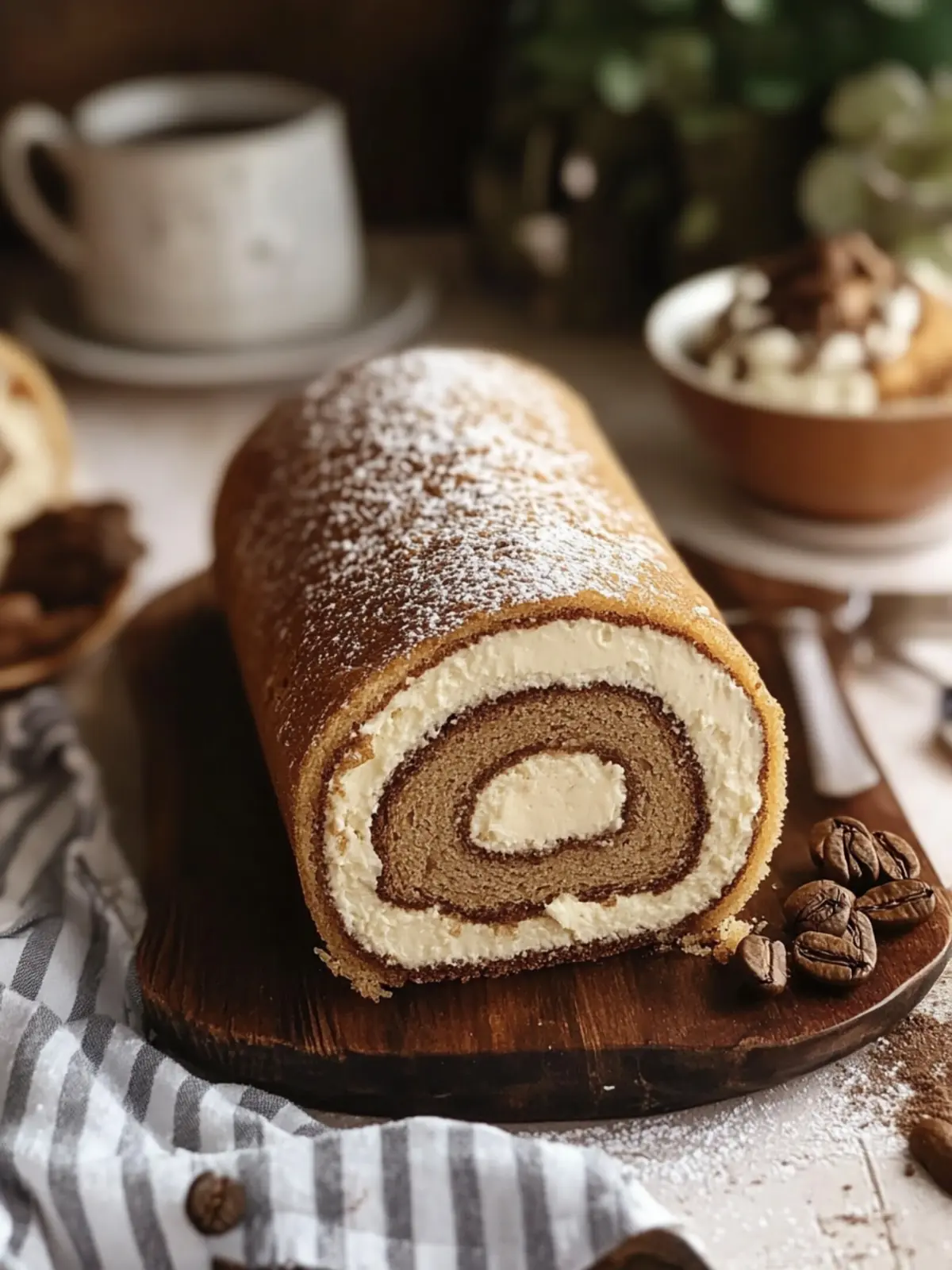 Indulge in a Delightful Coffee Swiss Roll Recipe Today Coffee Swiss Roll