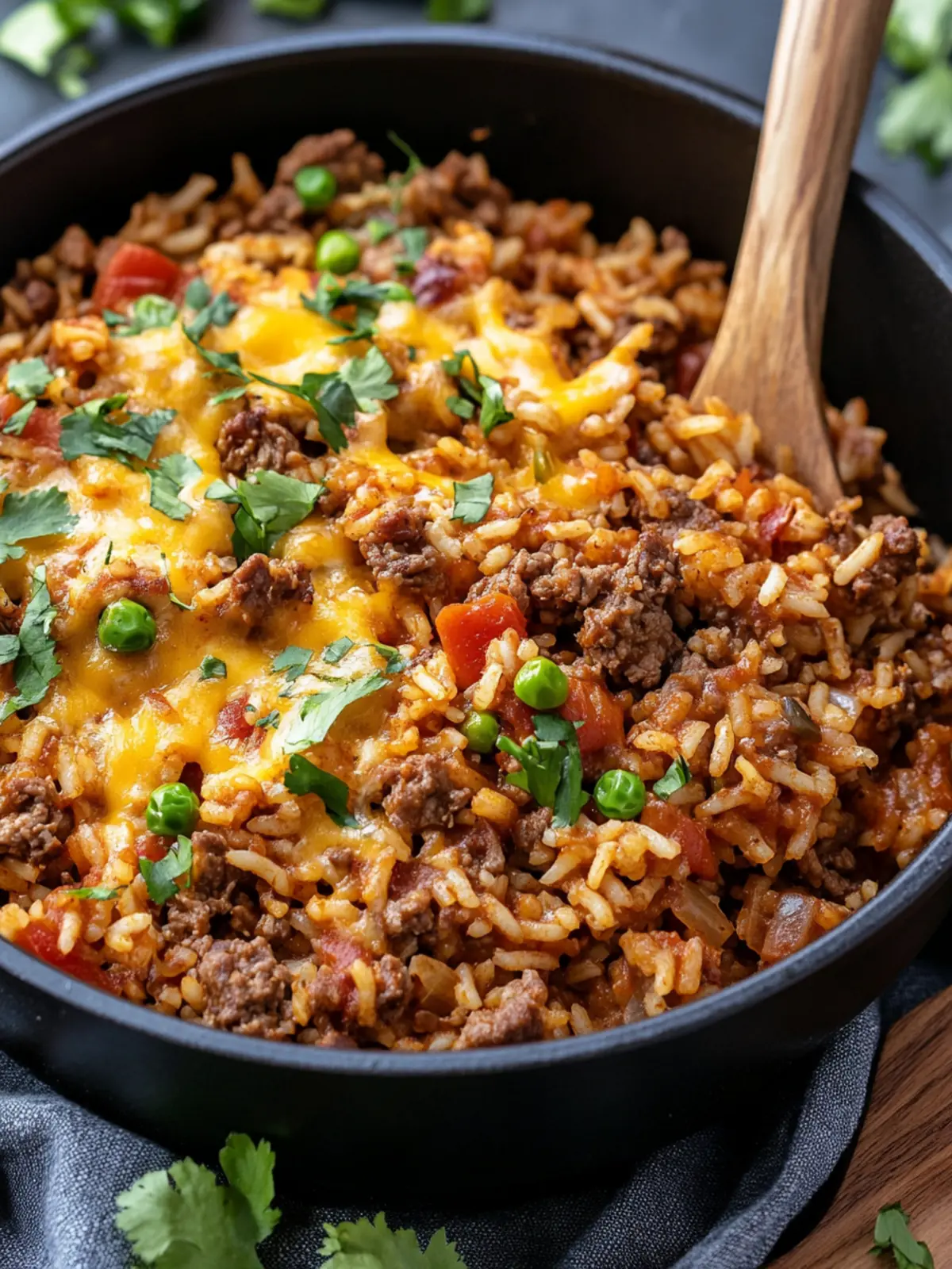 One Pot Cheesy Cajun Beef Rice for Effortless Flavor Bliss One Pot Cheesy Cajun Beef Rice