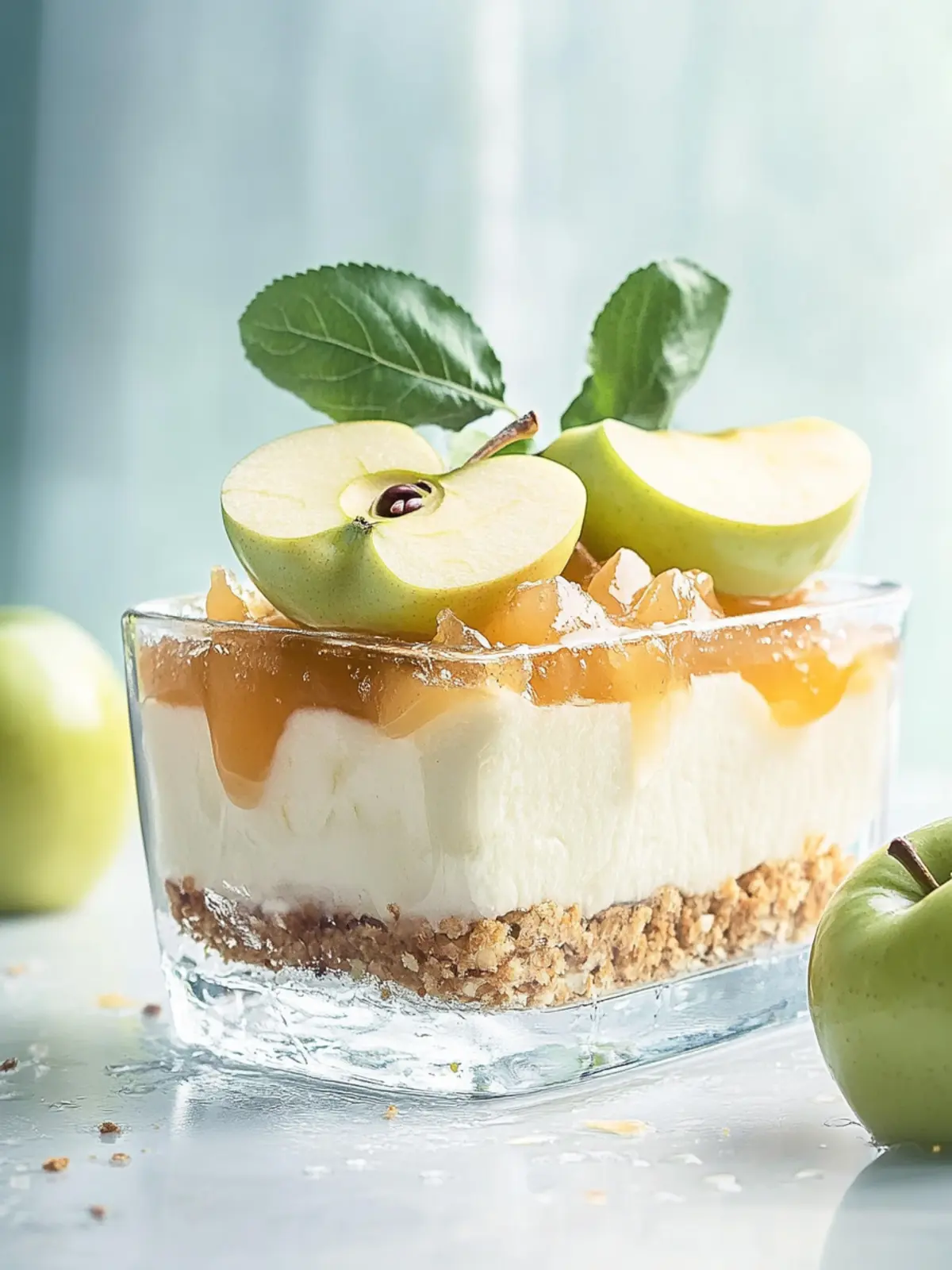 Irresistible Apple Delight and Creamy Cool Whip Layered Bliss Apple Delight