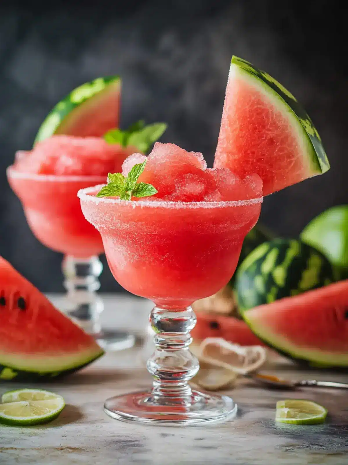 Delicious Frozen Watermelon Daiquiri for Instant Summer Joy Frozen Watermelon Daiquiri
