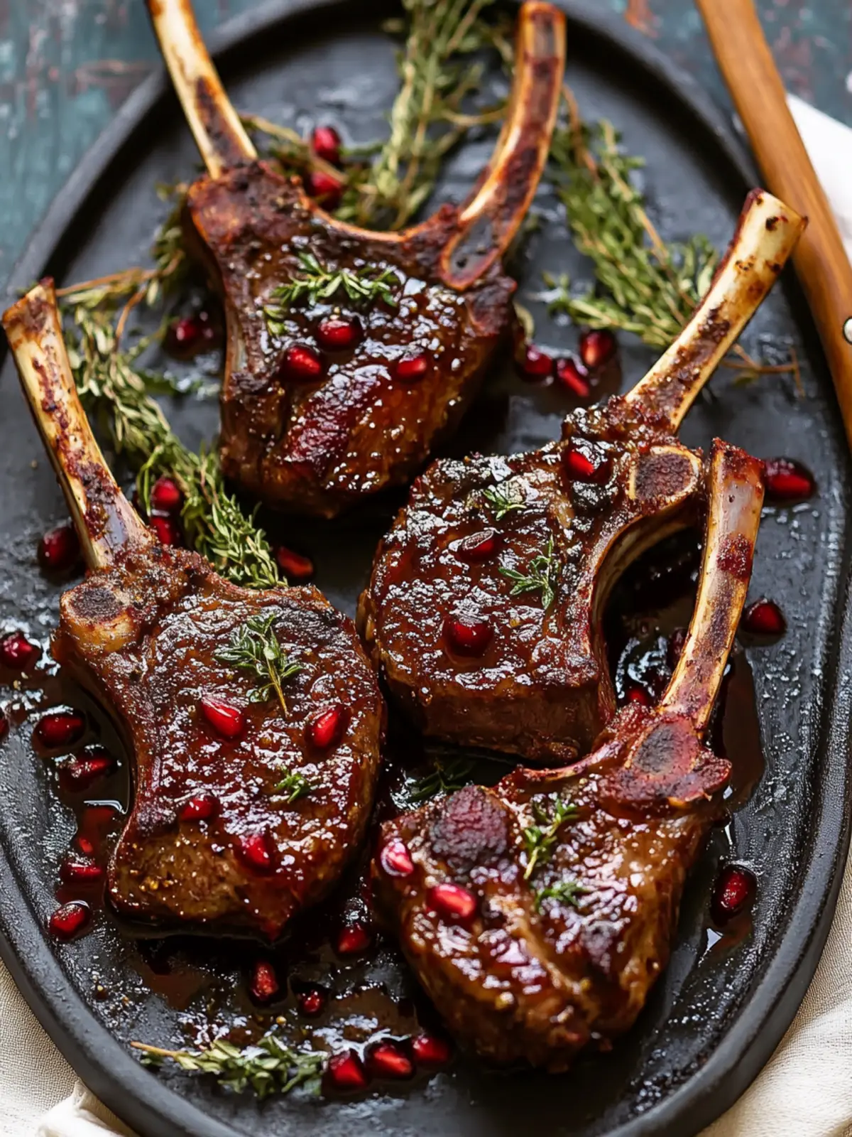 Savor Fancy Pomegranate Lamb Chops for a Memorable Feast Fancy Pomegranate Lamb Chops