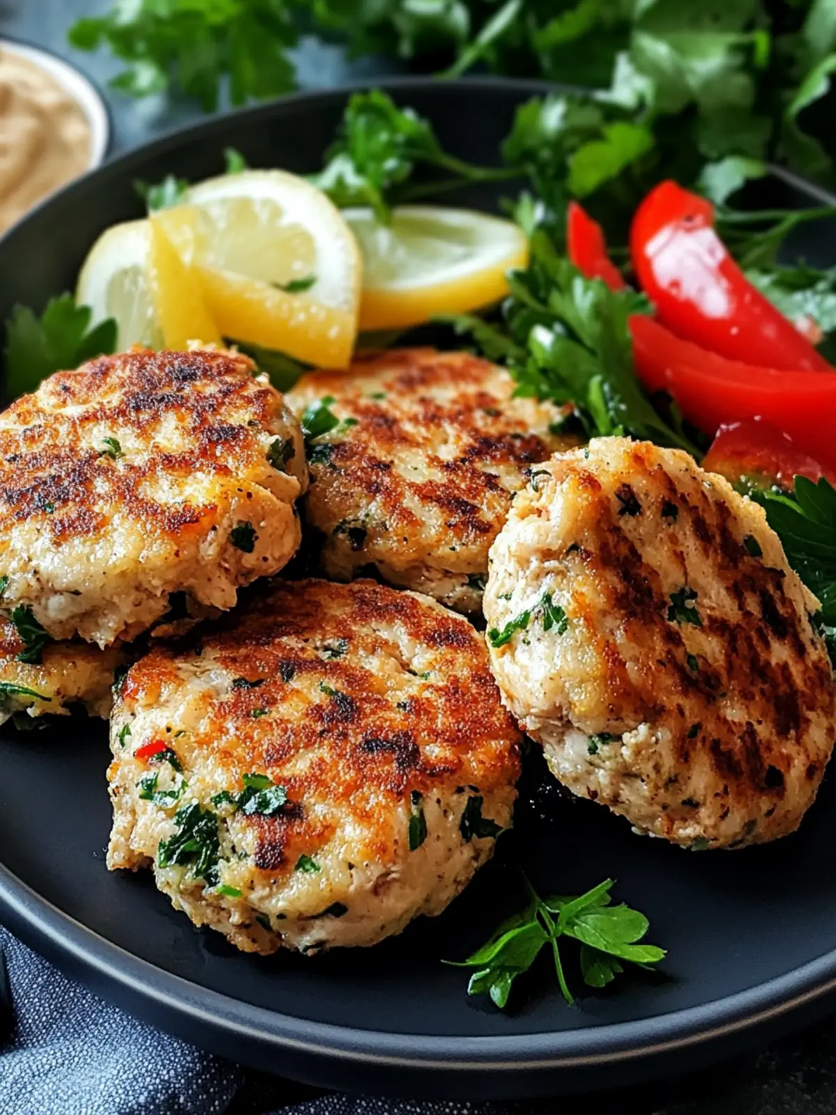 Savory Mediterranean Chicken Patties for a Flavorful Meal Mediterranean Chicken Patties