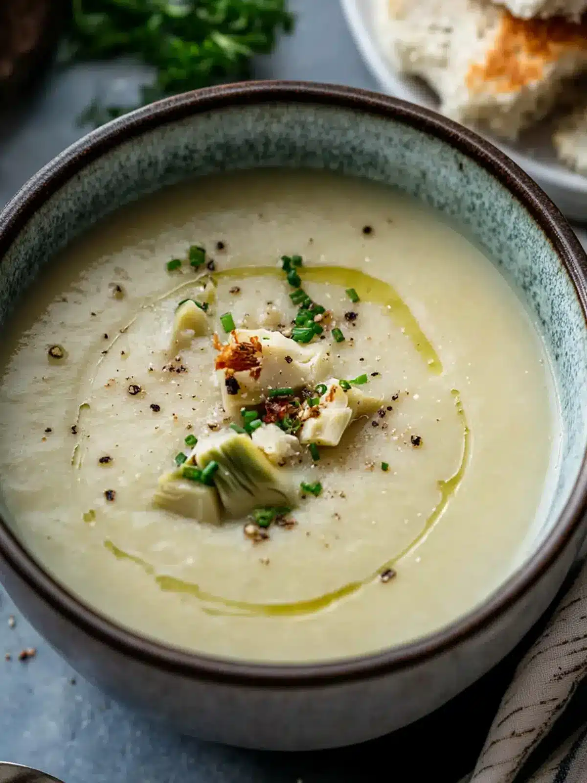 Creamy Artichoke Soup to Warm Your Soul and Satisfy Cravings Artichoke Soup