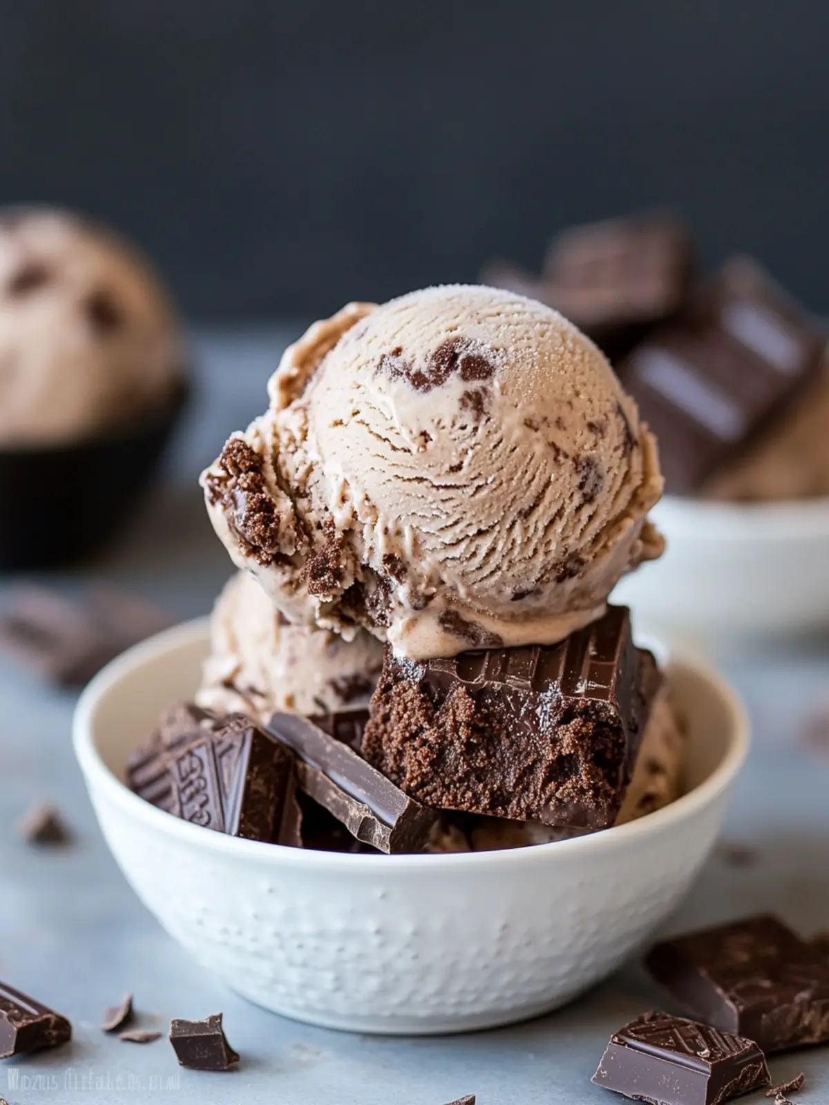 Decadent Brownie Chocolate Swirl Ice Cream You’ll Crave Brownie Chocolate Swirl Ice Cream