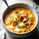 Savor Spanish Potato Soup with Chorizo for Cozy Nights Spanish Potato Soup with Chorizo