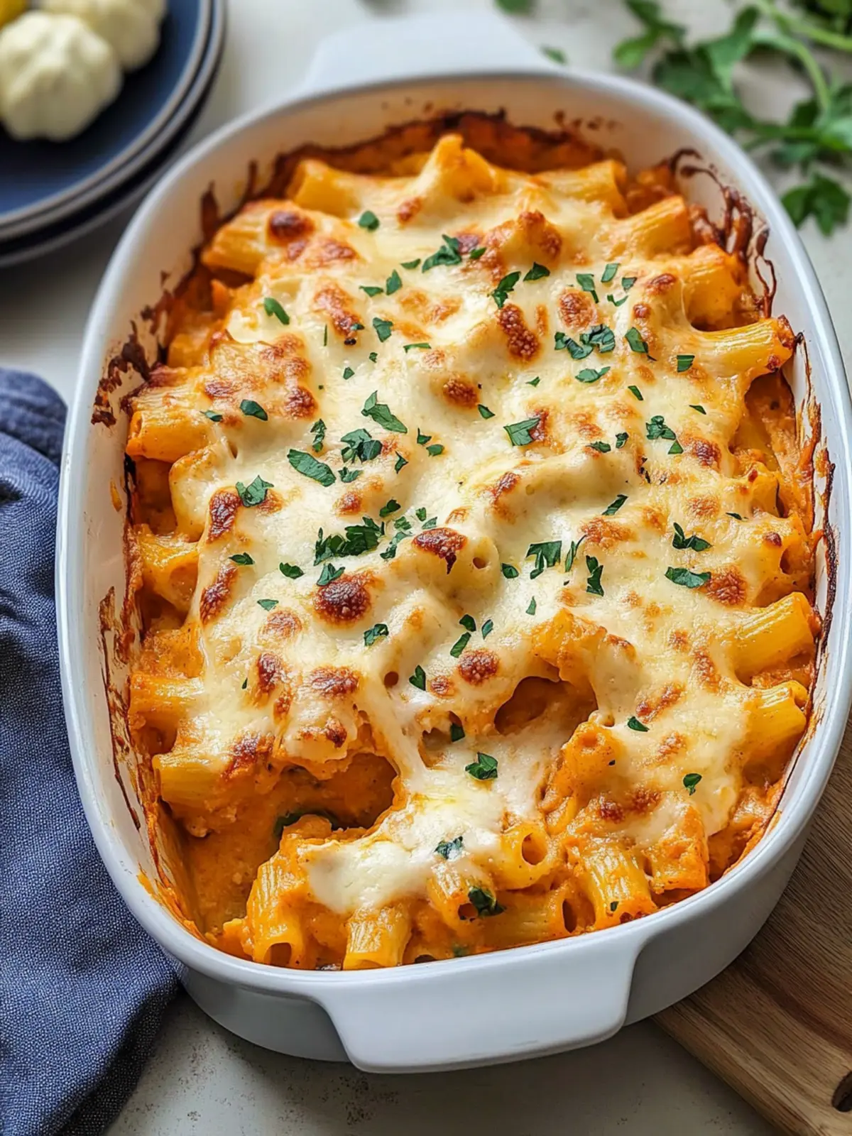 Cheesy Pumpkin Ricotta Pasta Bake: Comfort in Every Bite Cheesy Pumpkin Ricotta Pasta Bake