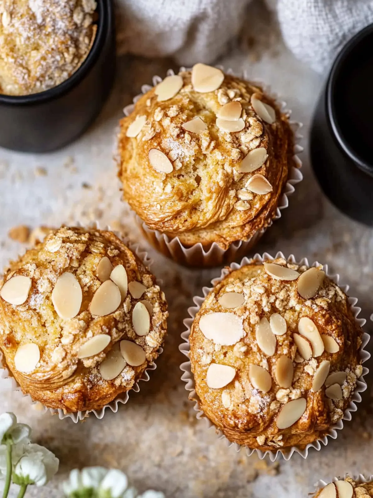 Irresistible Vegan Almond Croissant Muffins for Brunch Bliss Vegan Almond Croissant Muffins