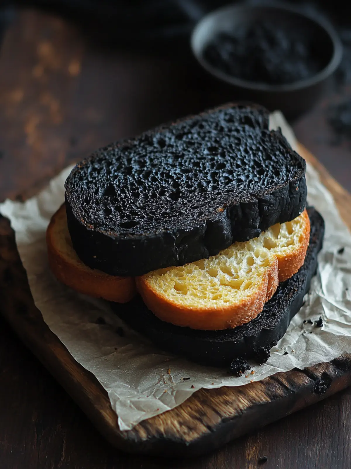 Delicious Yudane Charcoal Bread Recipe for Home Bakers Yudane Charcoal Bread