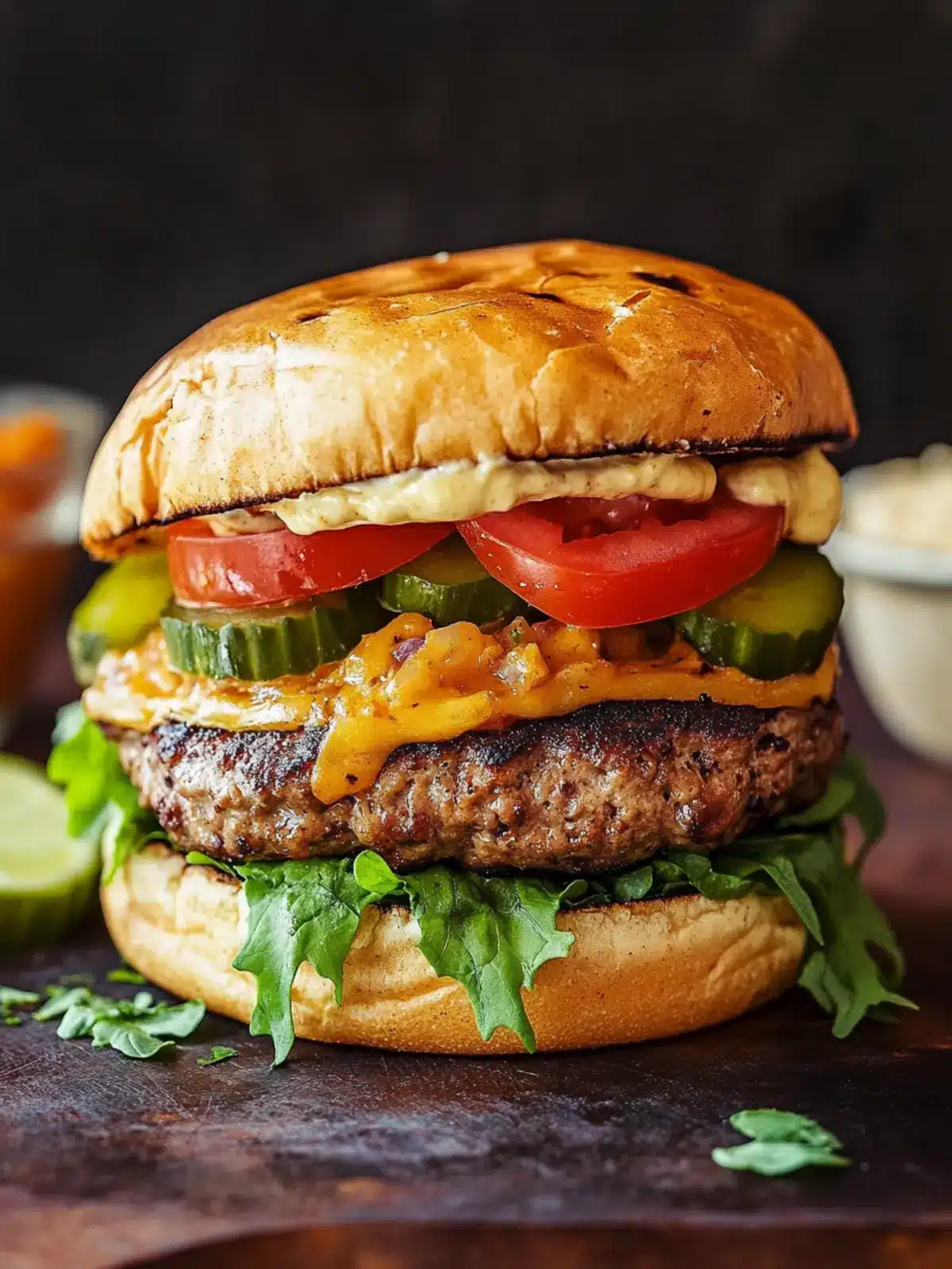 Savory Taco Burger: A Flavorful Twist on Classic Burgers Taco Burger