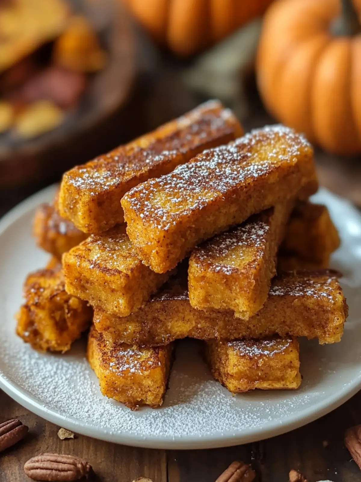 Deliciously Easy Pumpkin French Toast Sticks to Savor! Pumpkin French Toast Sticks