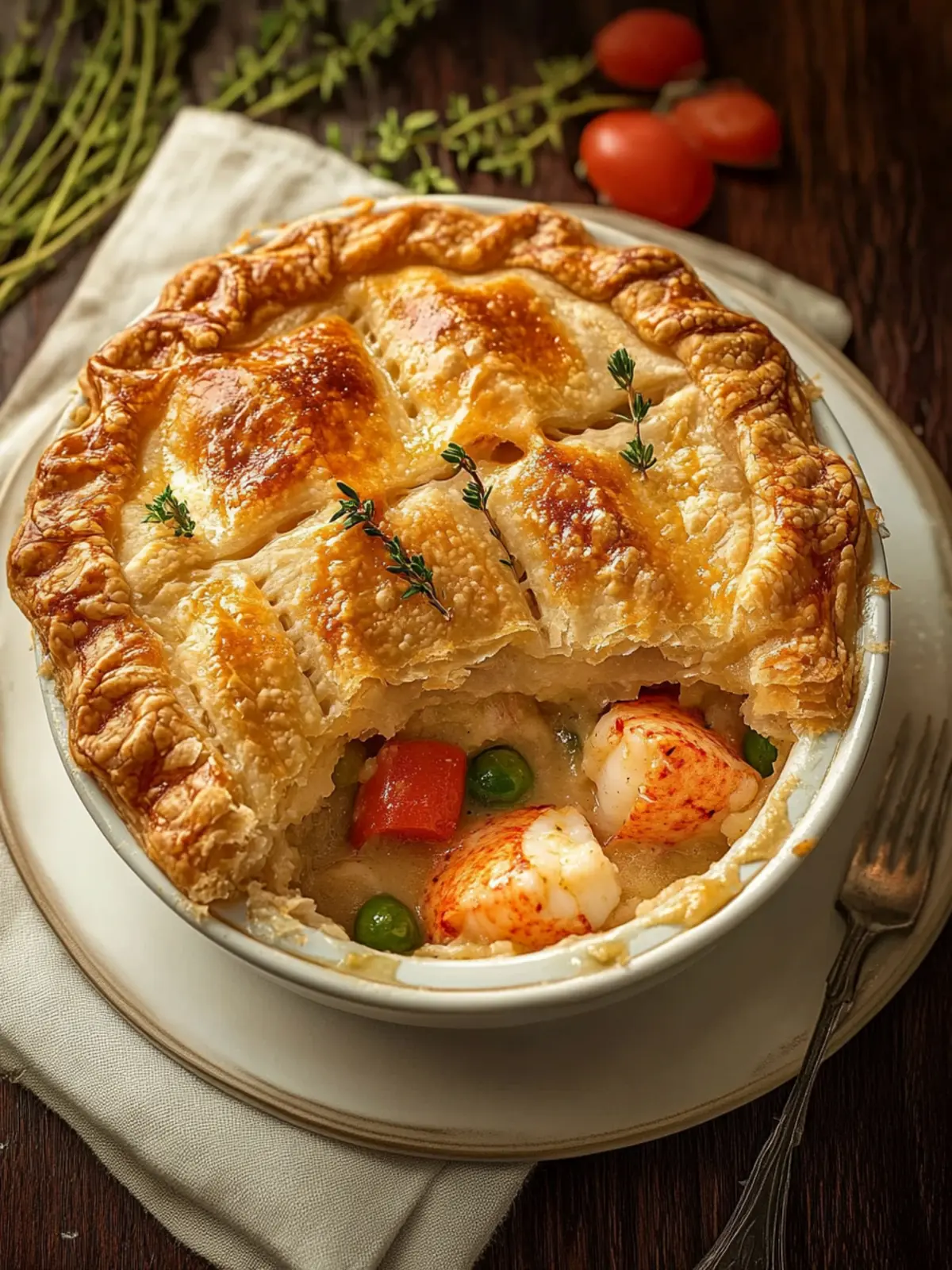 Savory Lobster Pot Pie for the Ultimate Comfort Meal Lobster Pot Pie