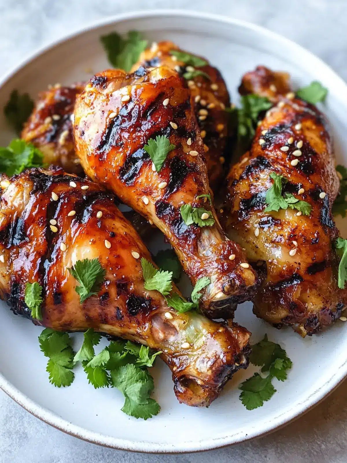 Savor Tender Kalbi Chicken Legs: Air Fryer Delight! Kalbi Chicken Legs