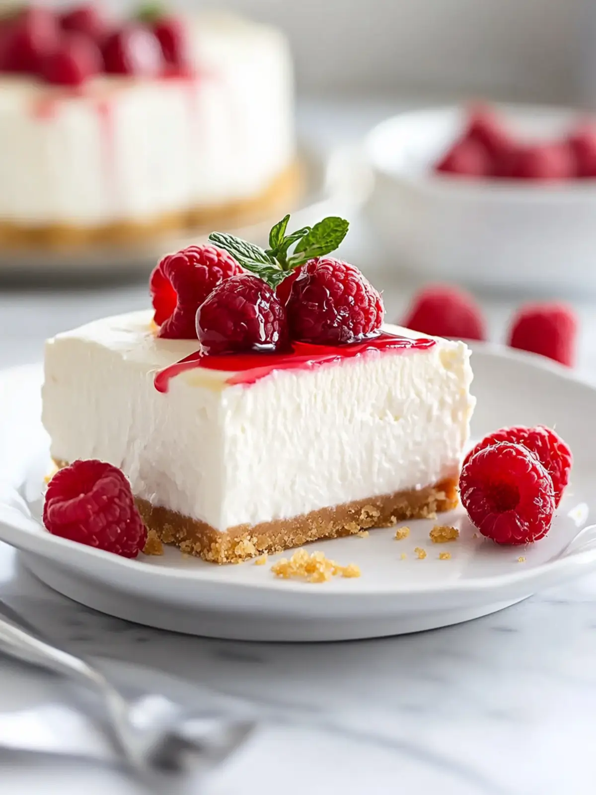 Delicious Greek Yogurt No Bake Cheesecake for Easy Indulgence Greek Yogurt No Bake Cheesecake
