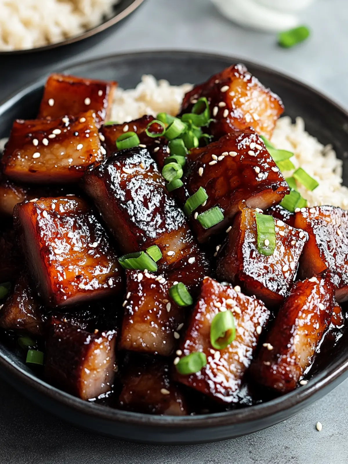 Irresistible Korean Pork Belly with Sweet Soy Glaze Recipe Korean Pork Belly with Sweet Soy Glaze