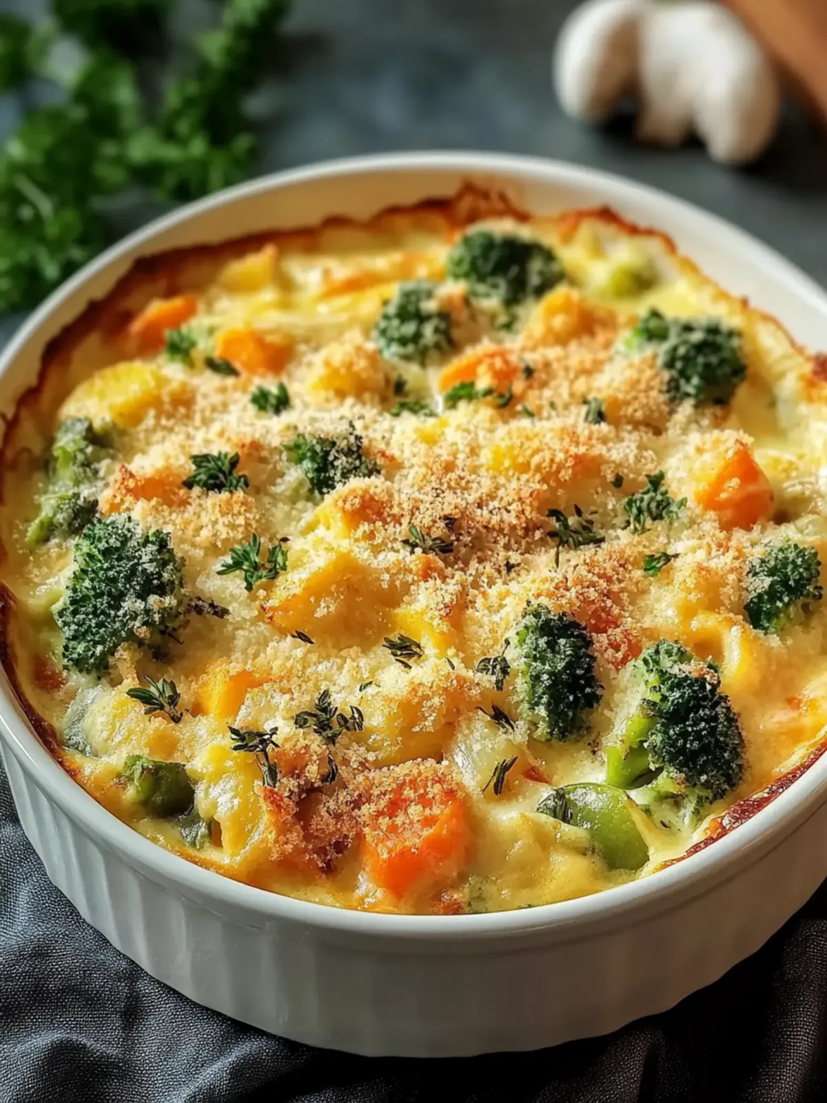 Creamy Vegetable Casserole That Will Comfort Your Soul Creamy Vegetable Casserole