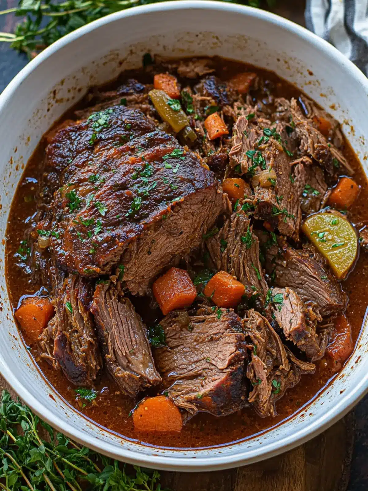 Savory Italian Pot Roast That Melts in Your Mouth Italian Pot Roast