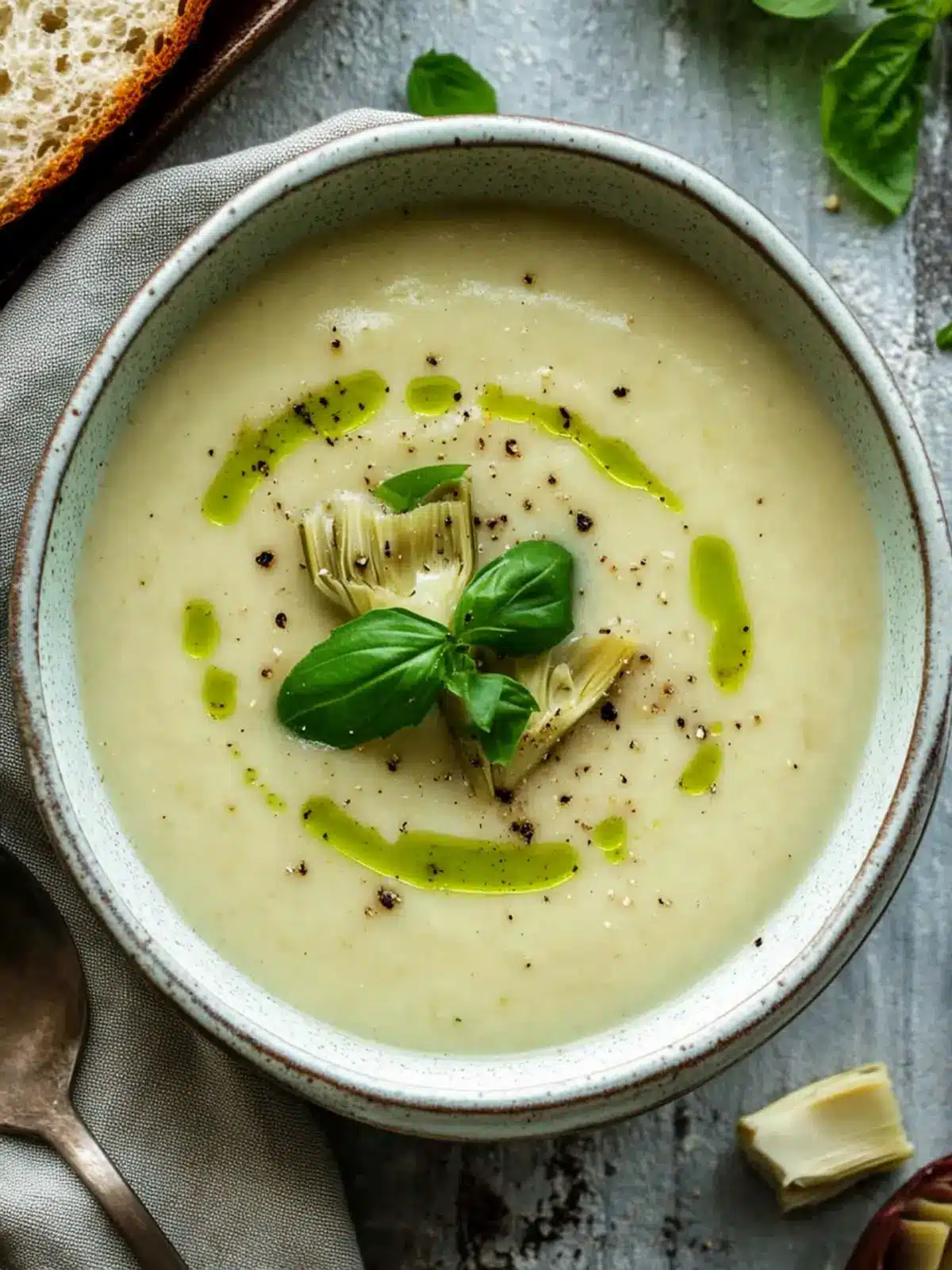 Creamy Artichoke Soup to Warm Your Soul and Satisfy Cravings Artichoke Soup
