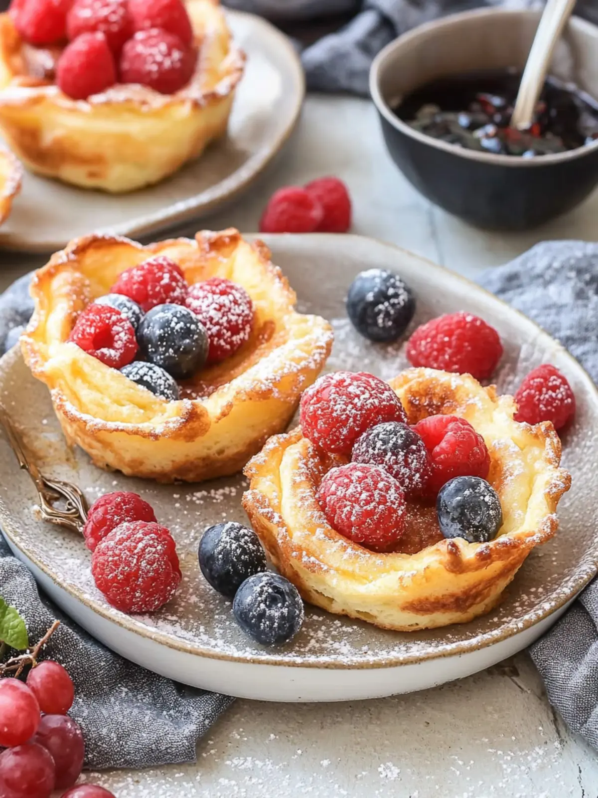 Mini Dutch Baby Pancakes: Fluffy Bites of Morning Bliss Mini Dutch Baby Pancakes