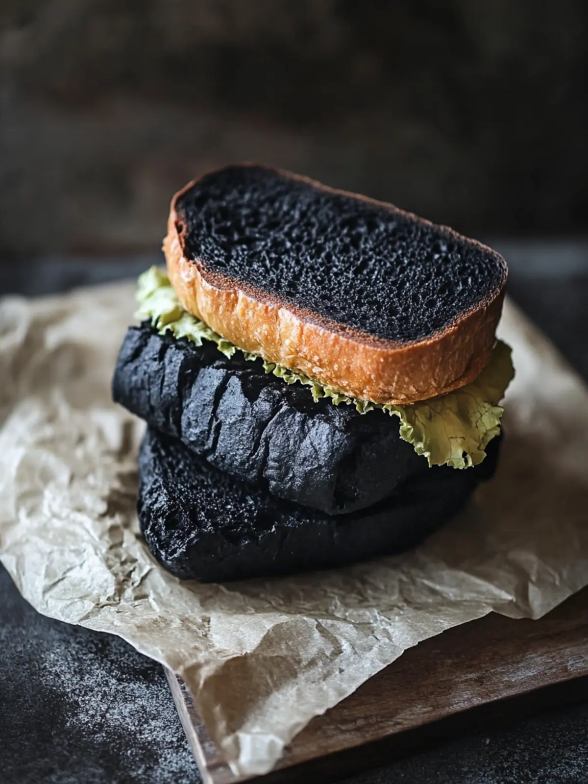 Delicious Yudane Charcoal Bread Recipe for Home Bakers Yudane Charcoal Bread