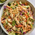 Zesty Thai Peanut Chicken Crunch Slaw Salad You'll Love Thai Peanut Chicken Crunch Slaw Salad