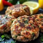 Savory Mediterranean Chicken Patties for a Flavorful Meal Mediterranean Chicken Patties