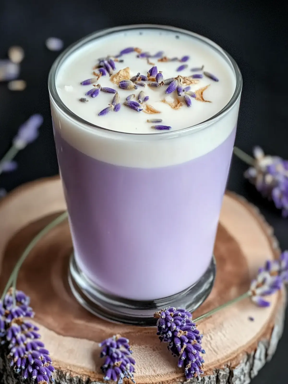 Delightful Lavender Milk Tea for Cozy Evenings at Home Lavender Milk Tea