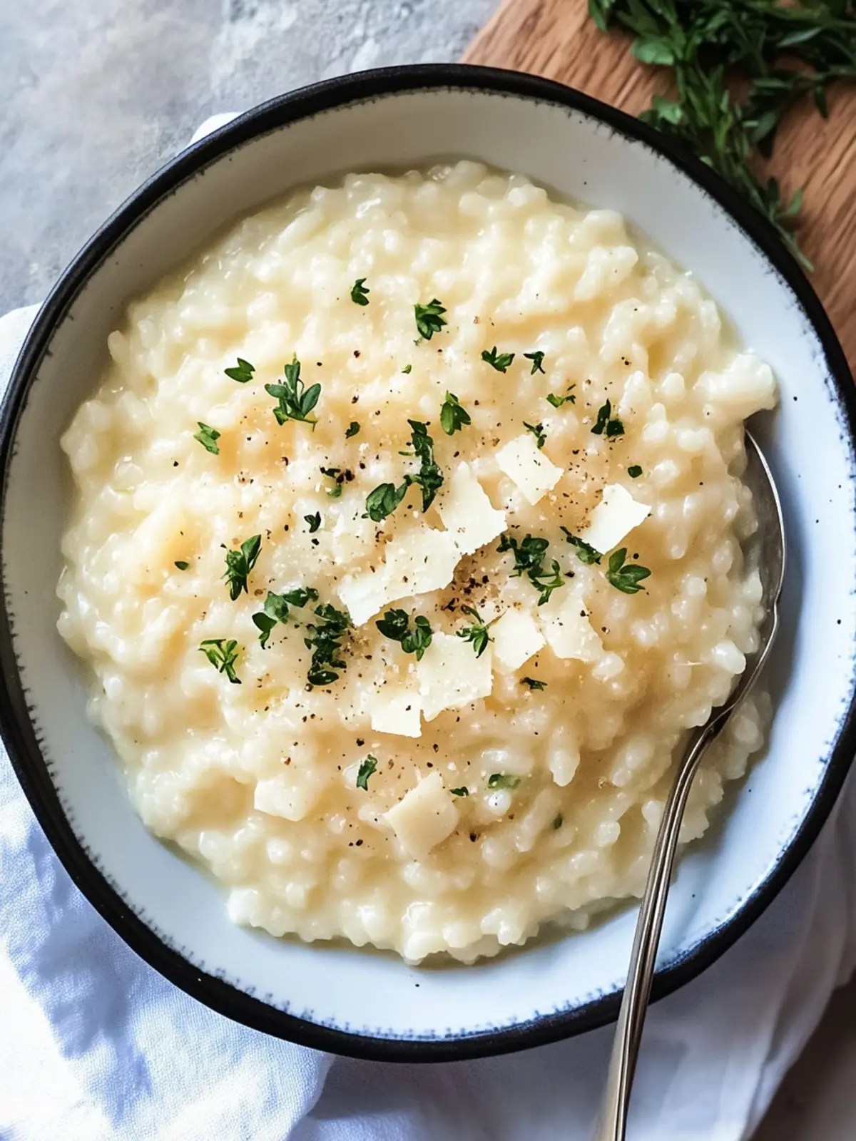 Creamy Parmesan Risotto You'll Love in Just 35 Minutes Parmesan Risotto
