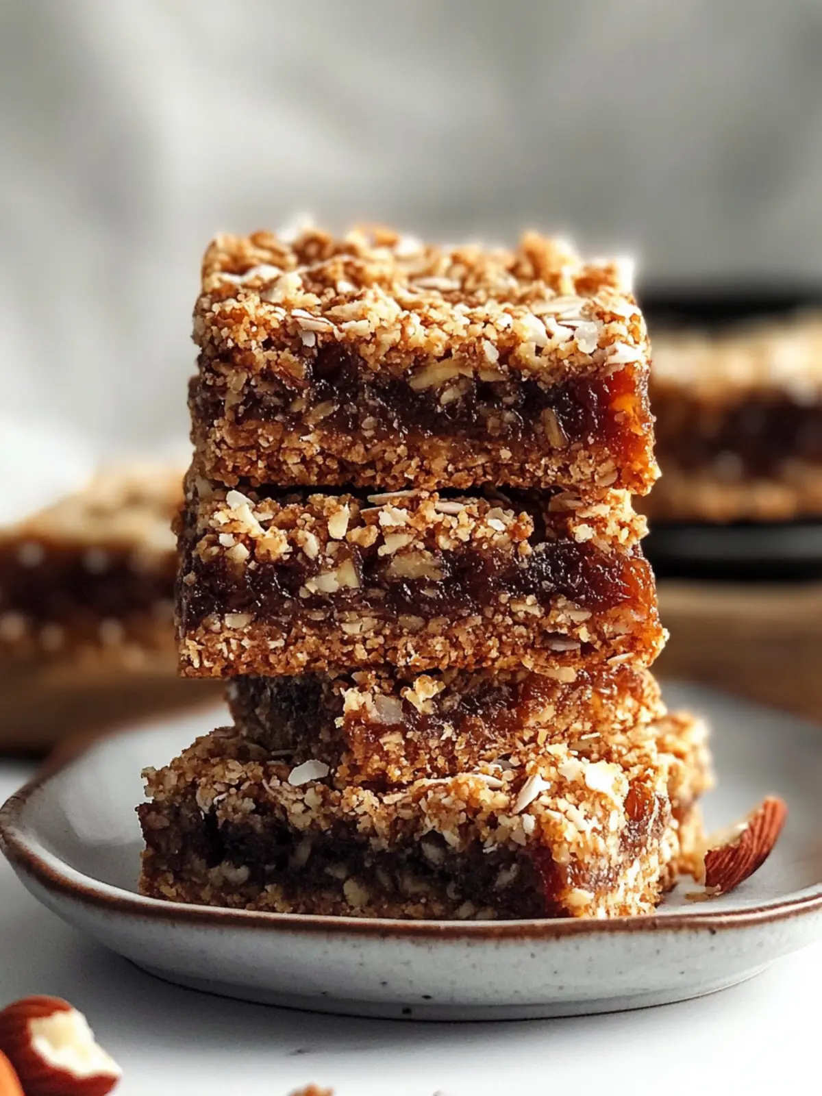 Toasted Coconut Date Bars for Guilt-Free Sweet Cravings Toasted Coconut Date Bars