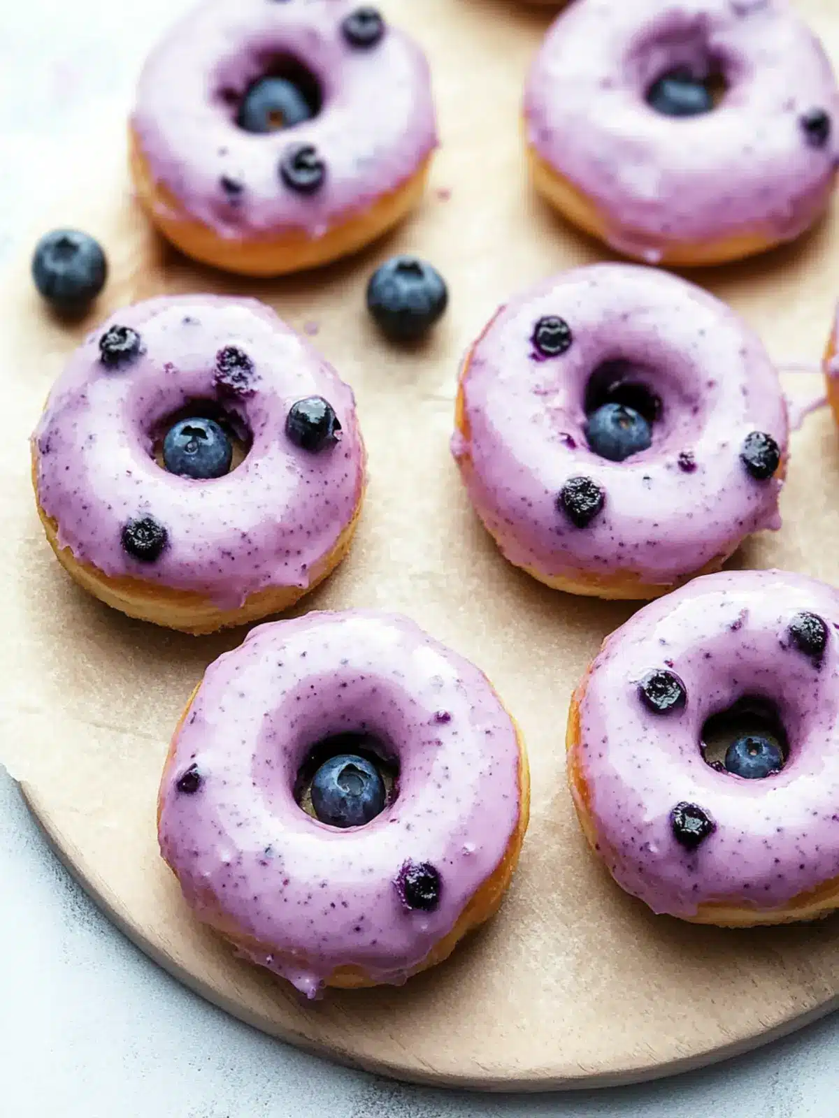 Delicious Blueberry Cake Donuts You’ll Want to Make Today Blueberry Cake Donuts