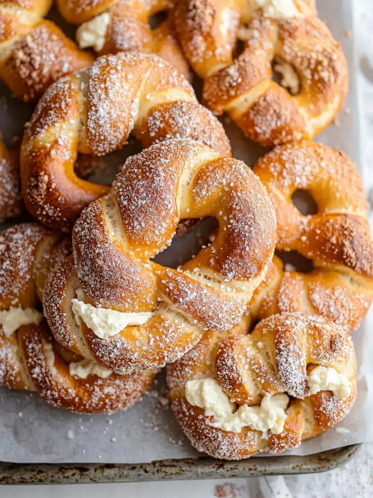 Cream Cheese Stuffed Pretzels: Soft, Chewy, and Irresistible! Cream Cheese Stuffed Pretzels