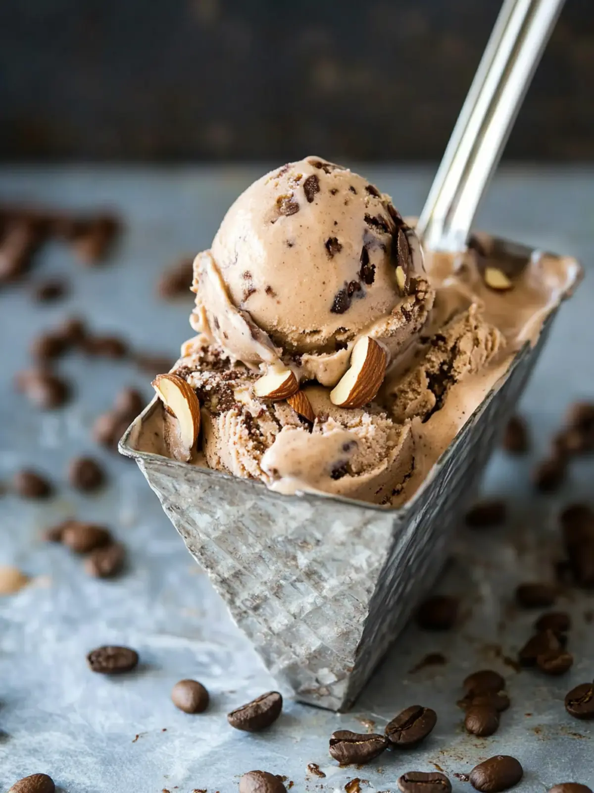 Indulge in Mocha Almond Fudge Ice Cream Bliss at Home Mocha Almond Fudge Ice Cream
