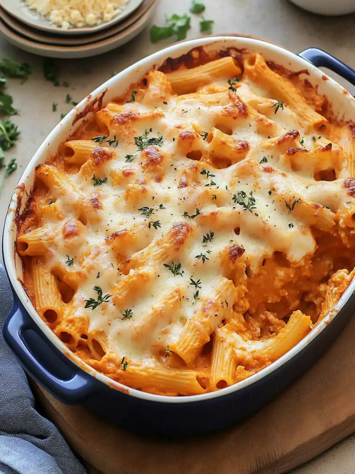 Cheesy Pumpkin Ricotta Pasta Bake: Comfort in Every Bite Cheesy Pumpkin Ricotta Pasta Bake