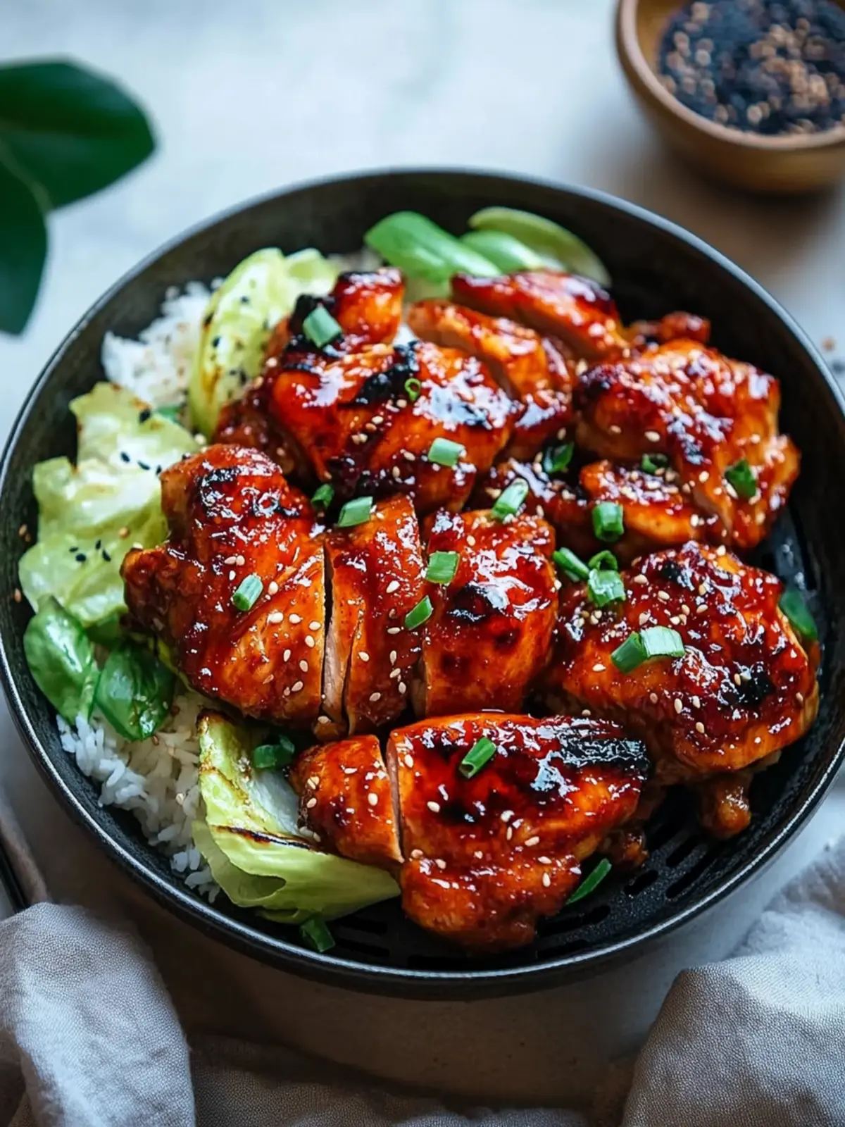 Irresistibly Spicy Gochujang Chicken Thighs Air Fryer Delight Gochujang Chicken Thighs Air Fryer