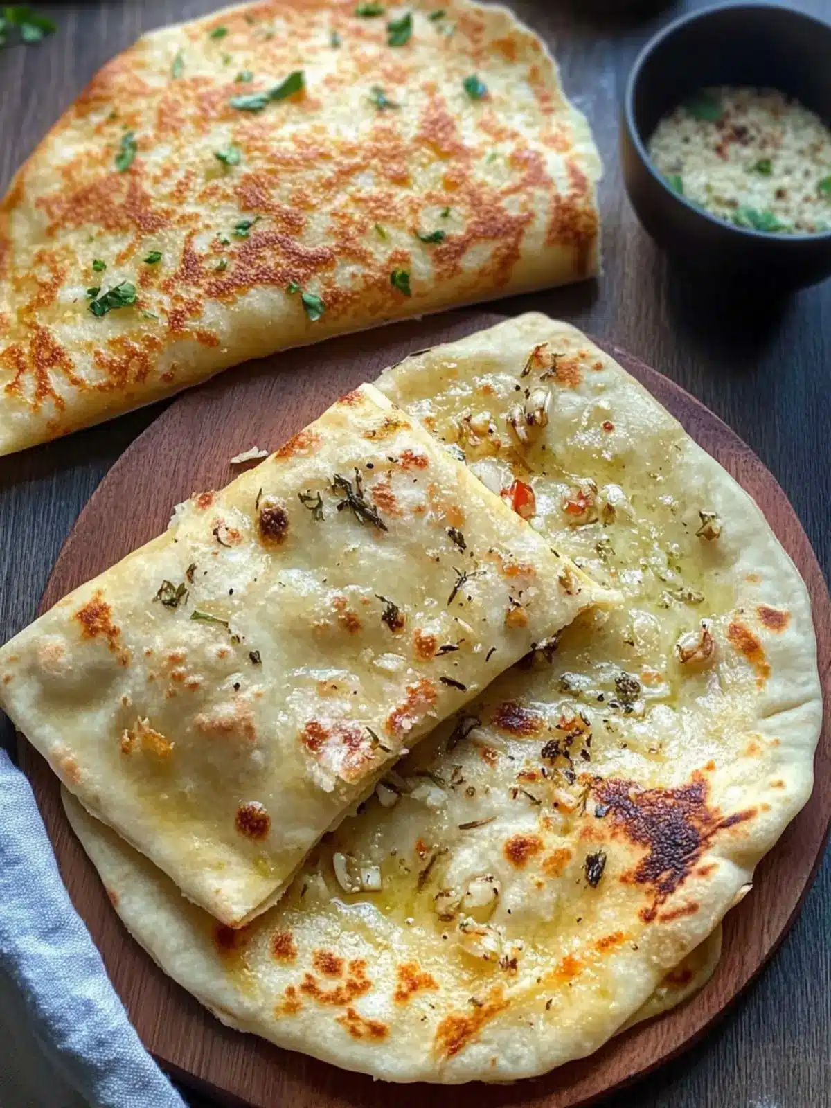 Savory Garlic Flatbread Recipe That Everyone Will Love Garlic Flatbread